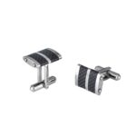 Boccadamo Carbon Fiber Μανικετόκουμπα