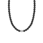 Ti Sento Black Onyx Κολιέ