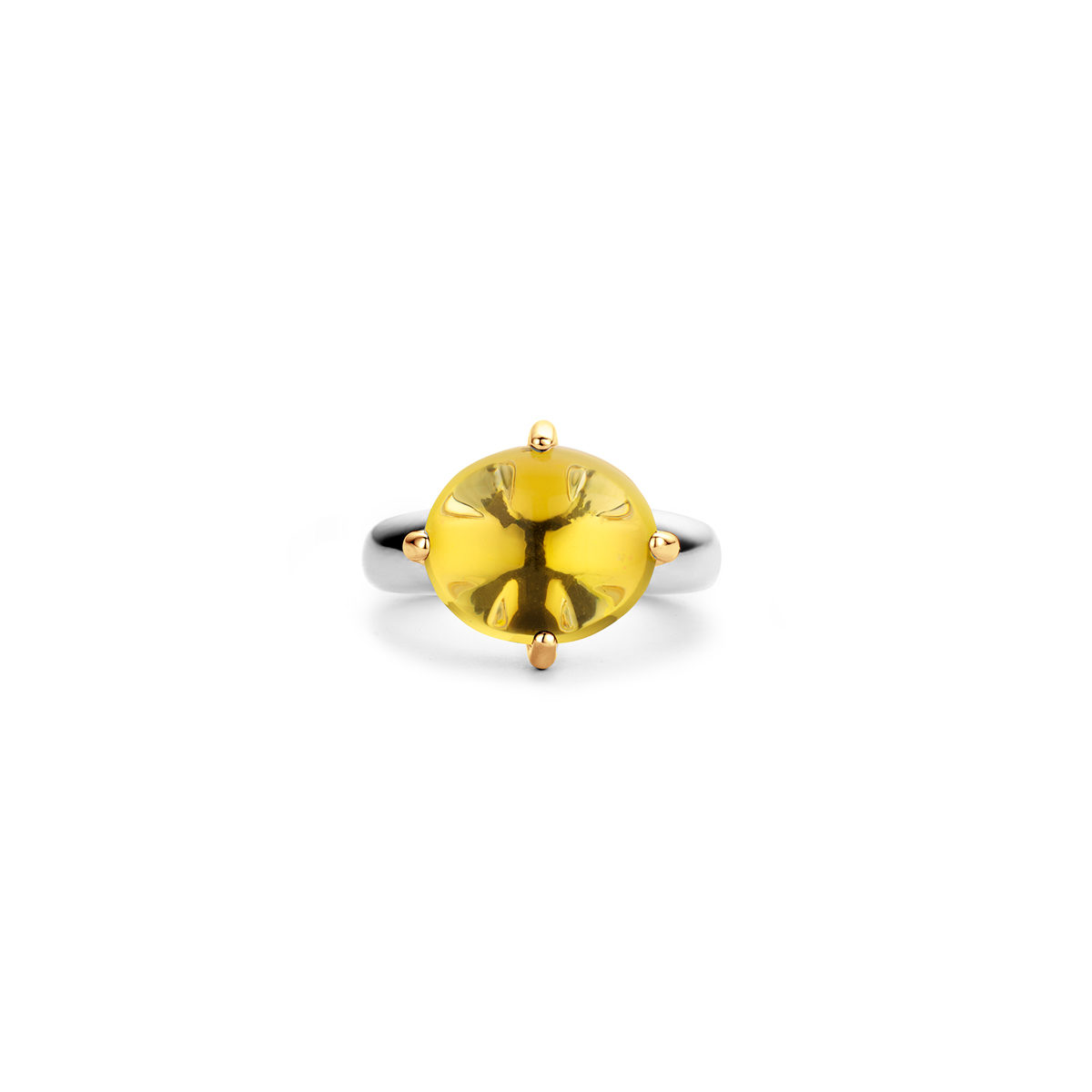 12117TY(3) Ti Sento Yellow Stone Flowerbud Δαχτυλίδι - Image 3