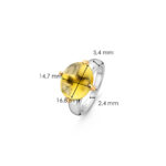 Ti Sento Yellow Stone Flowerbud Δαχτυλίδι - Image 5