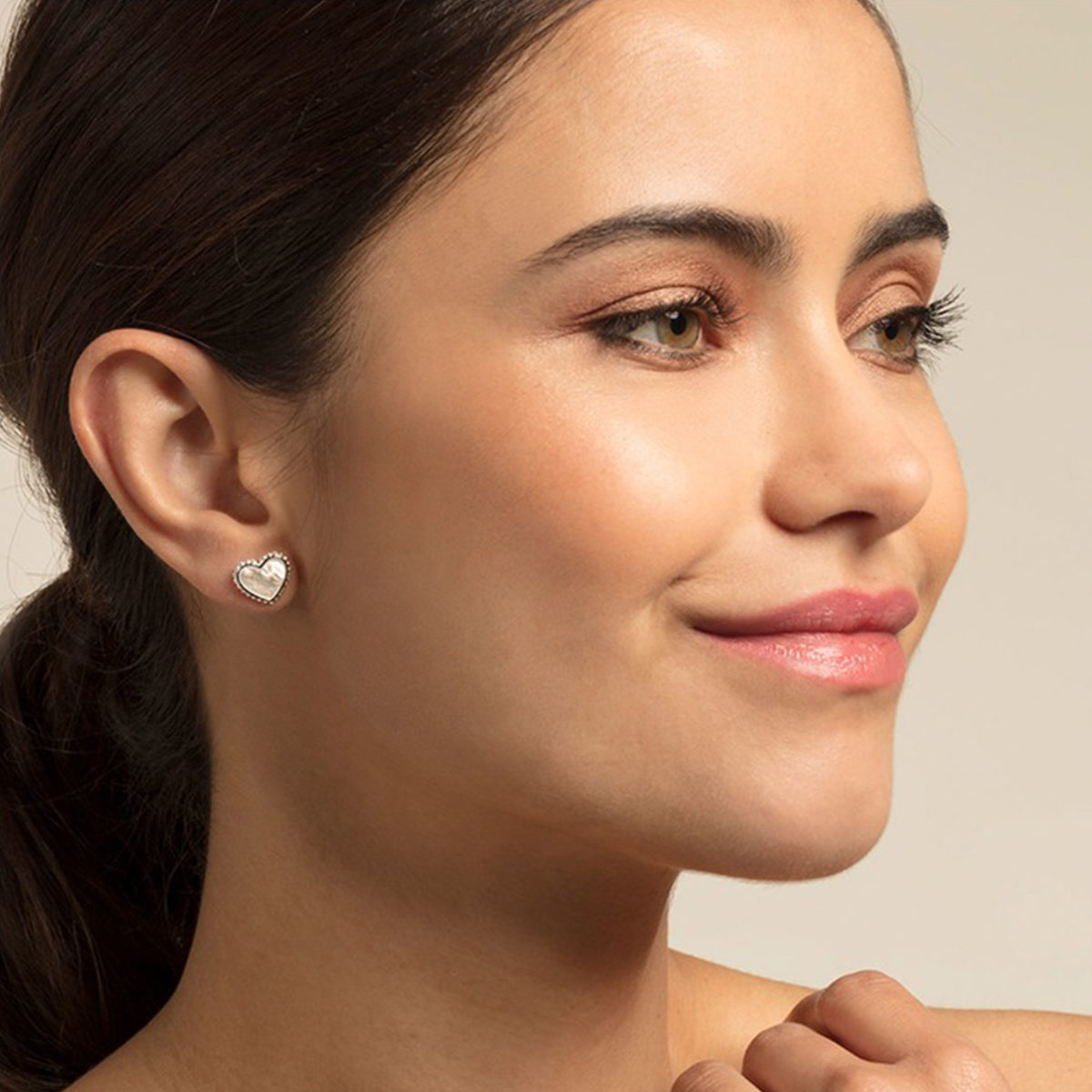 Thomas Sabo Heart Studs Σκουλαρίκια - Image 2