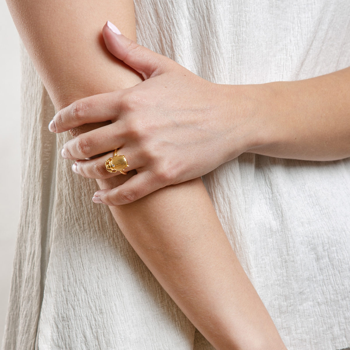 ID Fine Scarabee Δαχτυλίδι - Image 3