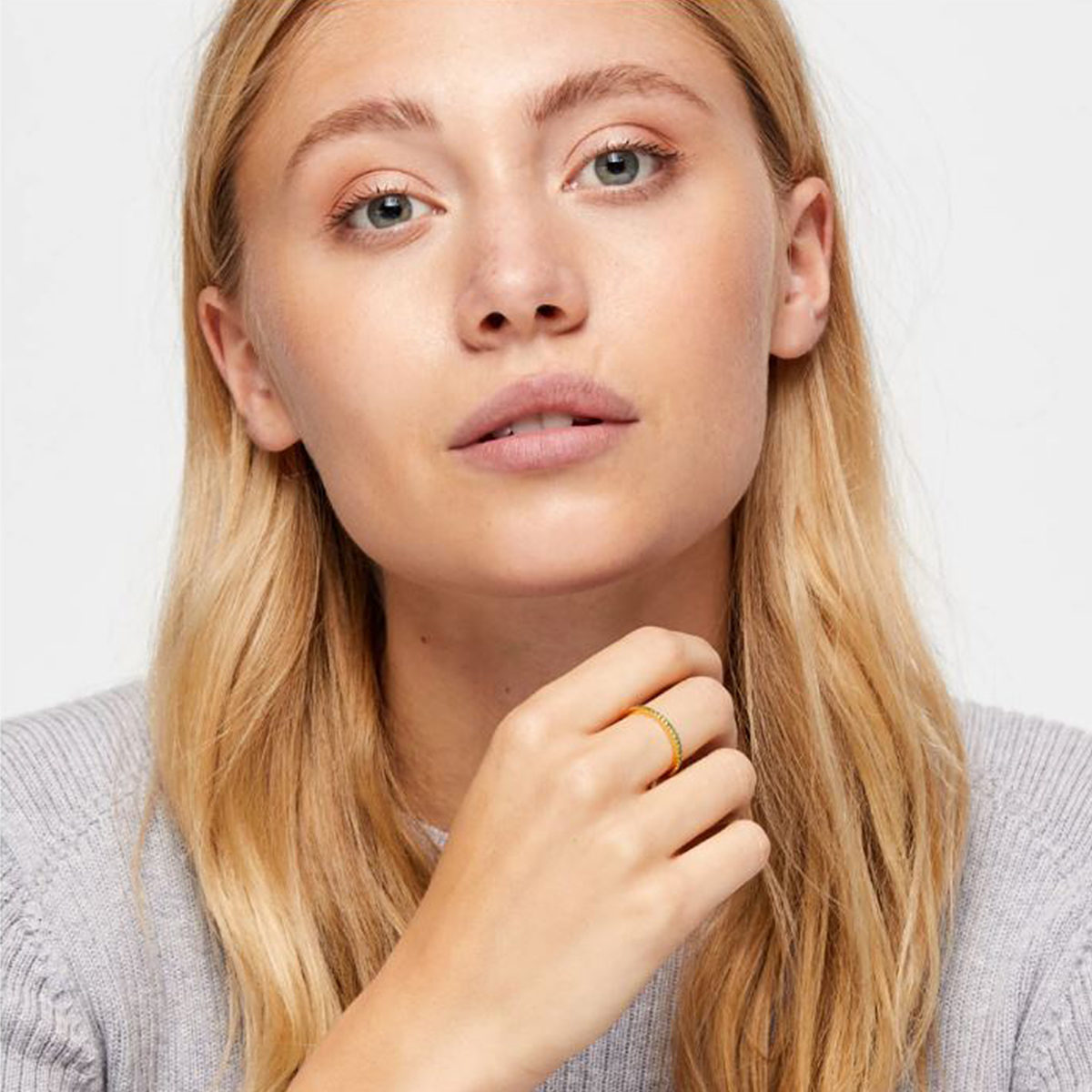 ID Fine Simplicity Green Δαχτυλίδι - Image 2