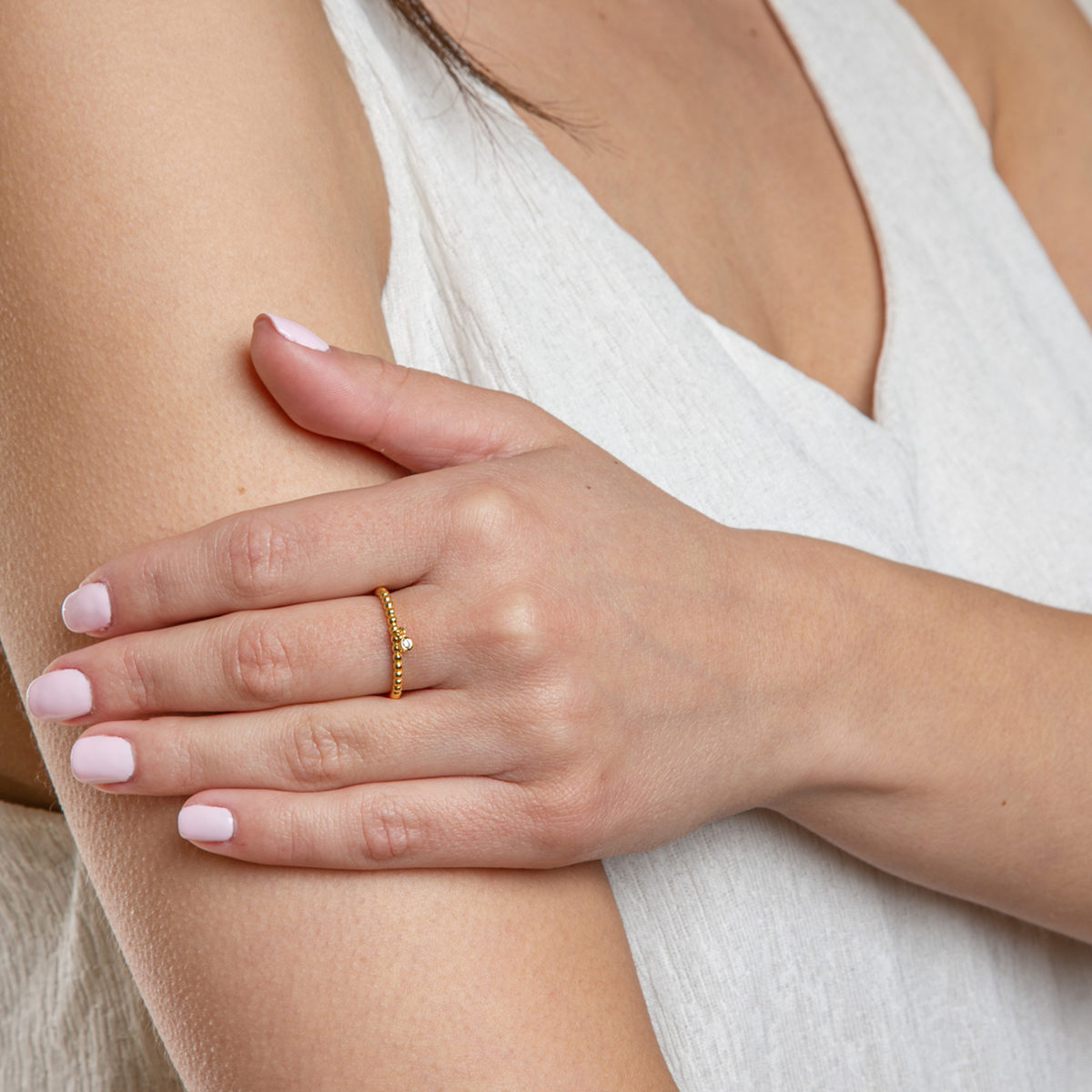 ID Fine Bubbly Drop Δαχτυλίδι - Image 3