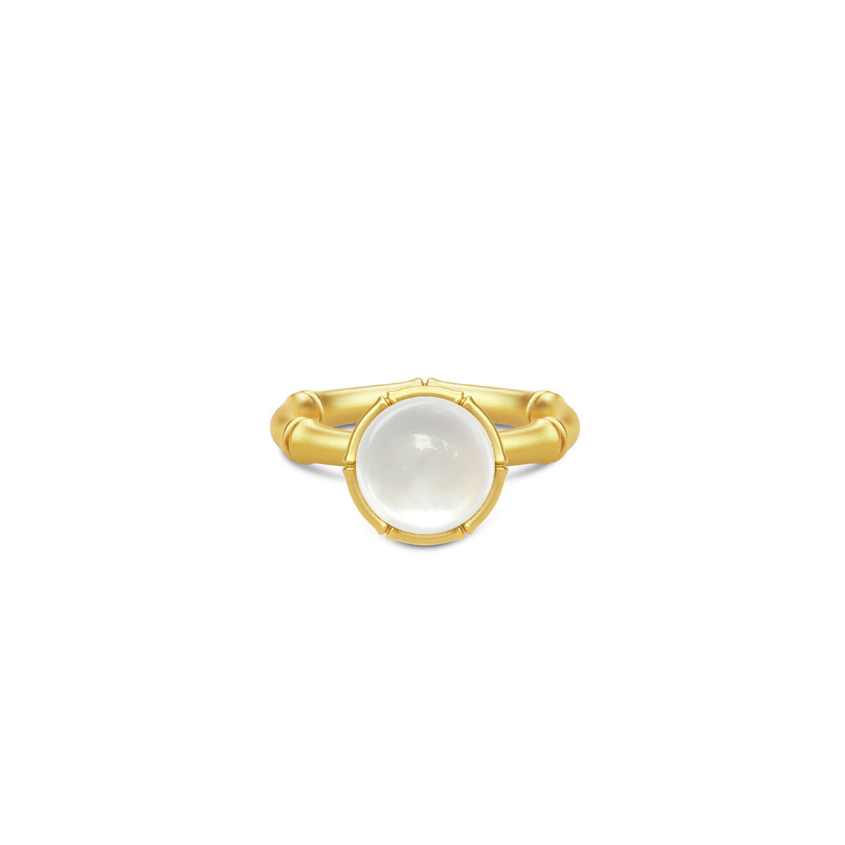 Julie Sandlau Bamboo Unity White Δαχτυλίδι - Image 1