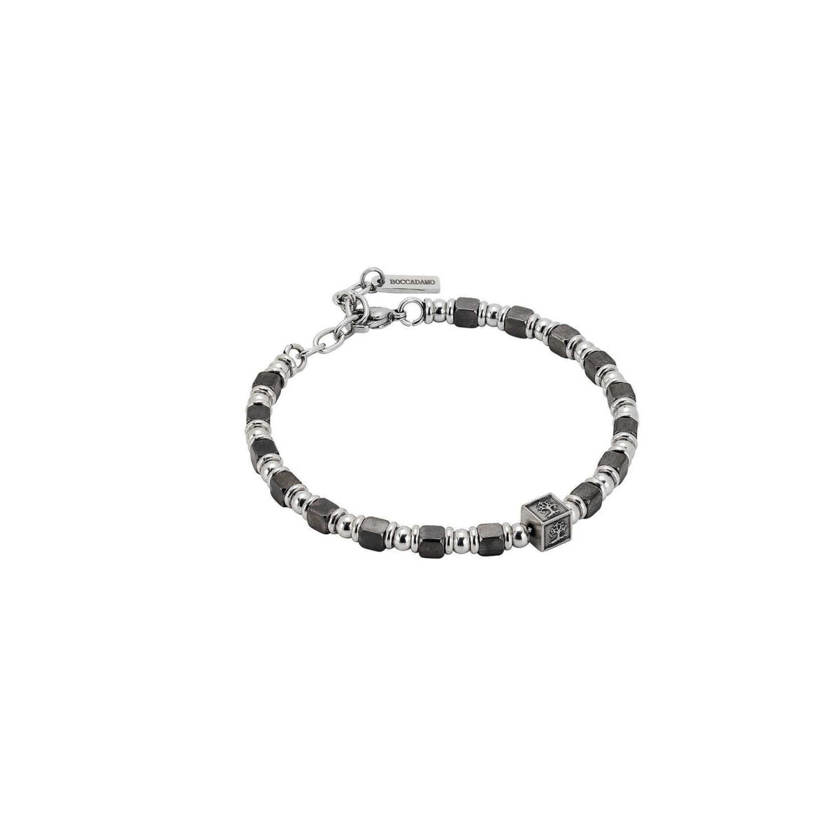 Boccadamo Grey Cubes Tree Βραχιόλι - Image 1
