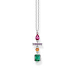 Thomas Sabo Silver Colourful Mix Κολιέ