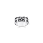 Thomas Sabo Black Tiger Pattern Δαχτυλίδι