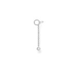 Thomas Sabo White Stone Μενταγιόν Σκουλαρίκι - Image 2