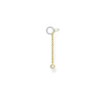 Thomas Sabo White Stone Μενταγιόν Σκουλαρίκι - Image 3