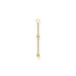 Thomas Sabo Dots Μενταγιόν Gold Σκουλαρίκι