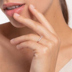 Thomas Sabo Dots with White Stones Rose Gold Δαχτυλίδι - Image 3
