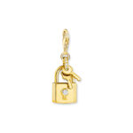 Thomas Sabo Lock with Key Gold Σύμβολο