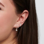 Thomas Sabo Single Lock Silver Μενταγιόν Σκουλαρίκι - Image 2