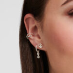 Thomas Sabo Single Infinity Silver Μενταγιόν Σκουλαρίκι - Image 2