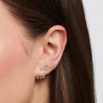 Thomas Sabo Single Stud Infinity Gold Σκουλαρίκι - Image 2