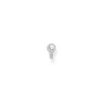 Thomas Sabo Single Stud Key Silver Σκουλαρίκι