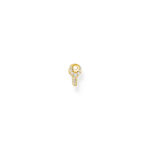 Thomas Sabo Single Stud Key Gold Σκουλαρίκι
