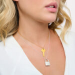 Thomas Sabo Silver Lock Κολιέ - Image 2