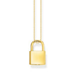 Thomas Sabo Gold Lock Κολιέ