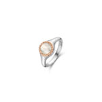 Ti Sento Mother of Pearl Rose Bubble Δαχτυλίδι