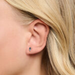 Thomas Sabo Royalty Blue Stone Silver Σκουλαρίκια - Image 2