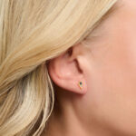 Thomas Sabo Royalty Blue Stone Gold Σκουλαρίκια - Image 2