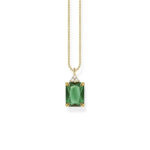 Thomas Sabo Emerald Gold Κολιέ