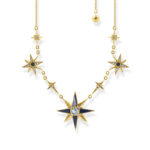 Thomas Sabo Cosmic Royalty Stars Gold Κολιέ