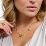 Thomas Sabo Cosmic Royalty Stars Gold Κολιέ - Image 2