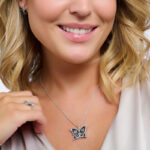 Thomas Sabo Butterfly Star & Moon Silver Μενταγιόν - Image 2