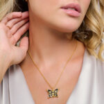 Thomas Sabo Butterfly Star & Moon Gold Μενταγιόν - Image 2