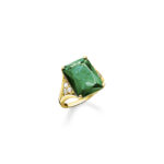 Thomas Sabo Cocktail Green Stone Gold Δαχτυλίδι