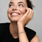 Pandora Moments Sparkling Heart Pavé Snake Chain Βραχιόλι - Image 2