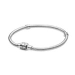 Pandora Moments Barrel Clasp Snake Chain Βραχιόλι
