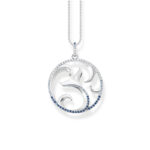 Thomas Sabo Tail Fin & Wave Blue Stones Κολιέ