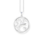 Thomas Sabo Tail Fin & Wave Blue Stones Κολιέ - Image 3