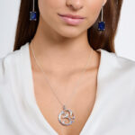 Thomas Sabo Tail Fin & Wave Blue Stones Κολιέ - Image 2