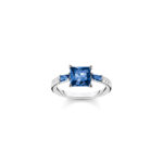 Thomas Sabo Blue Stone Princess Cut Δαχτυλίδι