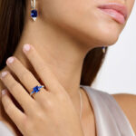 Thomas Sabo Blue Stone Princess Cut Δαχτυλίδι - Image 2