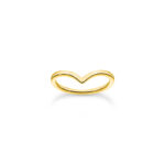 Thomas Sabo V-Shape Gold Δαχτυλίδι