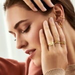 Thomas Sabo V-Shape Gold Δαχτυλίδι - Image 3