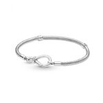 Pandora Moments Infinity Knot Snake Chain Βραχιόλι