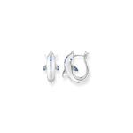 Thomas Sabo Blue Stones Dolphin Hoops Σκουλαρίκια