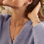 Thomas Sabo Princess Cut Stone Silver Single Σκουλαρίκι - Image 2