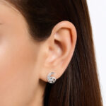 Thomas Sabo Round Wave White Stones Studs Σκουλαρίκια - Image 2