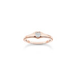Thomas Sabo Sparkling Heart Rose Δαχτυλίδι