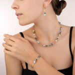 Coeur De Lion GeoCube® Multicolour Romance Σκουλαρίκια - Image 2