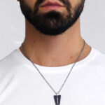 Boccadamo Geometric Pendant Black Κολιέ - Image 2