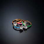 Chiara Ferragni Love Parade Heart Stone Orange Δαχτυλίδι - Image 6